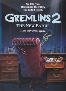 Gremlins 2 /グレムリン2/Phoebe Cates/Zach Galligan/John Glover/映画パンフレット