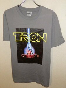 z4679TRON★トロン★GU★ジーユー★プリントTシャツ★レア★80ｓ★エレクトロ★送料格安