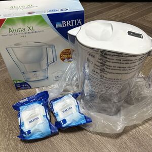 新品未使用品 BRITA ブリタ 浄水器 Aluna XL アルーナXL カートリッジ2個 2.0L ポット型浄水器 MAXTRA