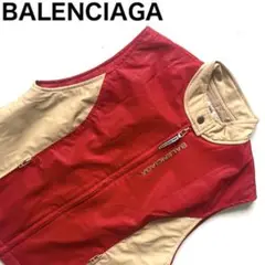 BALENCIAGA バレンシアガ ロゴプリント　ナイロン　ベスト　メンズ　M