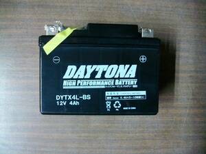 ＤＡＹＴＯＮＡ　９２８７４　シールドバッテリー　原付等いろいろ対応　YTX4L-BS