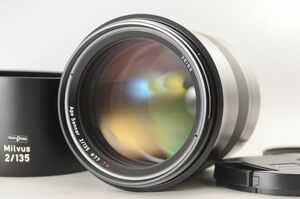 [美品] Zeiss ツァイス Milvus 135mm f/2 ZE キャノンマウント #2815