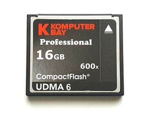 【現品限り】☆美品☆ CFカード 16GB コンピュータベイ KOMPUTER BAY コンパクトフラッシュ CompactFlash Card 