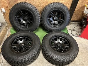 MICKEY THOMPSON サイドビター2 17インチ 9J ±0 PCD135 6H LT 265/70R17 BAJA ATZ P3 バリ山 マッドタイヤ タイヤホイール 4本セット H29