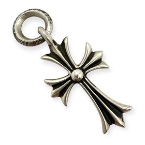 CHROME HEARTS クロムハーツ TINY CH CROSS タイニー クロス ペンダント トップ チャーム ネックレス SILVER 925 シルバー SV