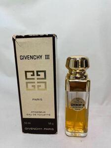 ☆廃番！GIVENCHY Ⅲ ジバンシー 3 トロワ オードトワレ アトマイザー 55ml　当時物