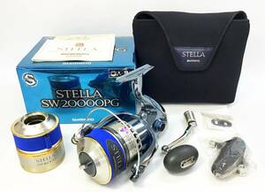 シマノ ステラ SW20000PG スピニングリール 説明書 箱付き 釣具 フィッシング 用品 マグロ SHIMANO STELLA 