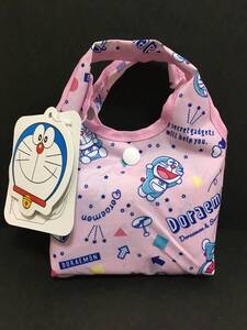 ドラえもん　エコバッグ☆彡　収納ミニバッグ付　ピンク☆　新品　Doraemon