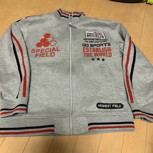 ☆WORLD smack basic ジャージ ブルックリン　USA 古着　トラックジャケット メンズM 陸上　野球