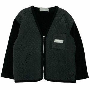 COMMEdes GARCONS HOMME コムでギャルソンオム　Quilting Docking Knit ブラック サイズ表記無し