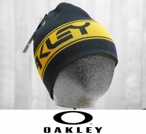 【新品:送料無料】24 OAKLEY TNP REVERSIBLE BEANIE - BLACKOUT/AMBER YELLOW ニット帽 スノーボード 帽子 オークリー ゴーグル