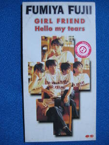 8cmCD★藤井フミヤ　Girl Friend　Hello my tears★（定形郵便可　★2717