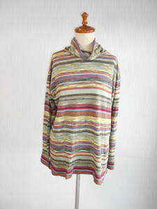 MISSONI　ミッソーニ　ニット　タートル　チュニック　XL