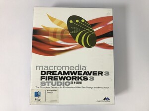 CJ965 macromedia DREAMWEAVER3 FIREWORKS3 STUDIO Macintosh版 【Macintosh】 1029