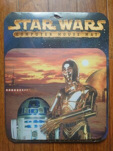 【匿名配送ヤマト便】C-3PO R2-D2 マウスパッド スター・ウォーズ Star Wars PC/パソコン用品 デスクトップ グッズ