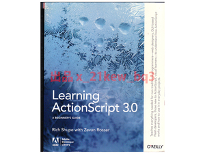 ★英語版ペーパーバック★初心者向けActionScript3.0入門書★『Learning ActionScript3.0』A Beginner