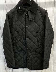 BARBOUR キルティングジャケット バブアー 1402284 BEDALE QUILT WAX ブラック サイズ32