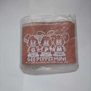 未使用品】　GEE　PEPPER　MINI　クリア　ポーチ　☆　 水着の付属のポーチのみです　☆　