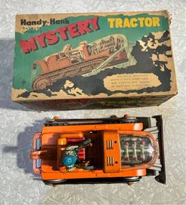 あ handy hank mystery tractor ブリキ ミステリー トラクター 野村トーイ