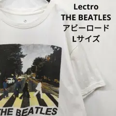 T651◆ビートルズ アビーロード Tシャツ バンT ライブT L 横断歩道