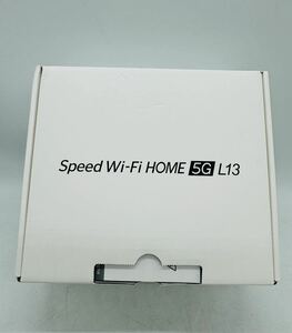 9h16 必見! 新品 未使用品 KDDI Speed Wi-Fi HOME 5G L13 ZTE corporation ホワイト ZTR02SWU 