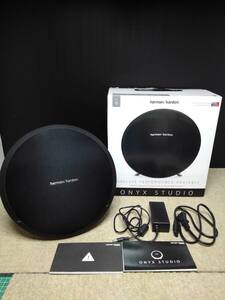 K2216 A ONYX STUDIO Harman/kardon Bluetooth ハーマンカードン オニックススタジオ ワイヤレス スピーカー 中古品 動作確認済み