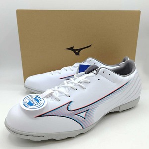 【中古・未使用品】ミズノ アルファ α SELECT AS 29cm ホワイト P1GD236509 メンズ MIZUNO フットサル トレーニングシューズ