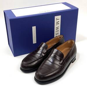 J.M. WESTON / ジェイエムウエストン 180 SIGNATURE LOAFER / シグニチャーローファー 41-154-180-10 6/C SSM4505 ダークブラウン シューズ