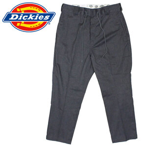 Dickies (ディッキーズ) 181M40WD16 TCストレッチテーパードアンクルイージーパンツ 8分丈 DK005 HGヘザーグレー L