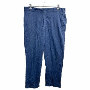 Dickies ワークパンツ W42 ディッキーズ ビッグサイズ ネイビー 古着卸 アメリカ仕入 2403-918