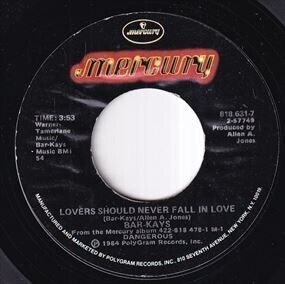 Bar-Kays - Freakshow On The Dance Floor / Lovers Should Never Fall In Love (A) SF-Y642