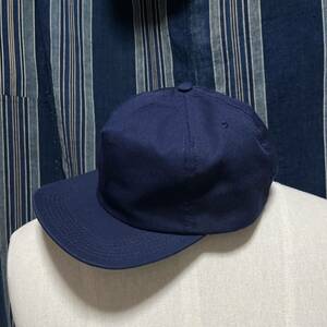 80s 90s unknown 6panel baseball cap usa navy ベースボールキャップ アメリカ製 80年代 90年代