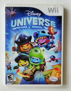 WII ディズニー・ユニバース DISNEY UNIVERSE 北米版 ★ ニンテンドーWii / WiiU 