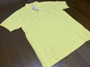ユニクロ UNIQLO ポロシャツ シャツ Tシャツ 半袖シャツ ドライ カノコシャツ 夏 イエロー
