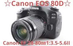 デジタル一眼レフカメラ CANON EOS 80標準レンズセット