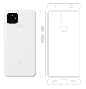 Google Pixel4a 5G 6.2インチ 透明 ソフト TPU ケース