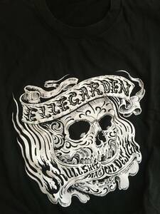 エルレガーデン ELLEGARDEN SKULLSHIT Tシャツ 2006-2007 live tourT グレー メンズ L ブラック 黒 ロックT　バンT