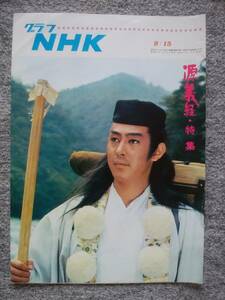 グラフNHK　1966年9月15日号　源義経　尾上菊之助、緒形拳、草野大悟、常田富士男、尾上菊蔵、田中春男、金光満樹　芥川非比呂志、大塚道子