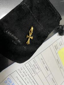 CHROME HEARTS クロムハーツ 22K ベビーファットクロスチャーム