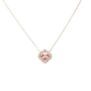 【新品未使用正規品】スワロフスキー SWAROVSKI ネックレス 5514488 レディース スパークリングダンス クローバー ローズゴールド