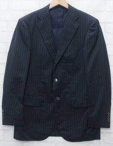 2J9154■ユナイテッドアローズ 3Bストライプ柄シングルスーツ セットアップ UNITED ARROWS ジャケット パンツ