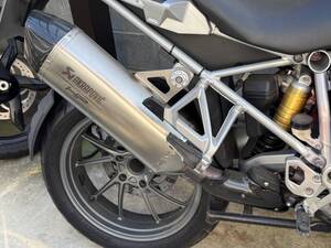 ★☆ BMW R1200GS 水冷 アクラポビッチ AKRAPOVIC スリップオン マフラー サイレンサー 中古 ☆★