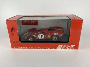 BEST MODEL 1/43 FERRARI 321P COUPE LeMans 1969 #18 Rodriguez/Piper