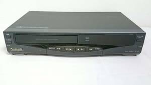 【ジャンク品 昭和レトロ】Panasonic パナソニック ビデオカセットレコーダー NV-H5/VHSビデオデッキ/約9×43×27.5cm/ブラック/10-ZMA42f