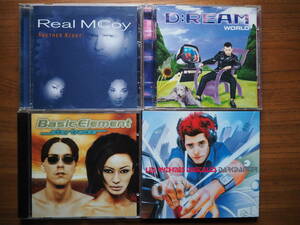 ◆◇送料無料/中古 クラブ ダンス CD 4枚セット Real McCoy D:Ream Basic Element Les Rythmes Digitales PC読込確認済◇◆