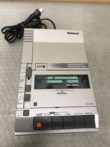 National RQ-8050，再生時雑音大きい　その他動作未確認　箱破損　本体外観良好　中古現状品（80s）