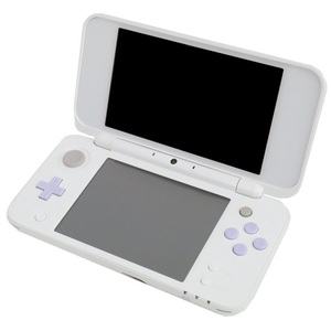 【中古】任天堂 Newニンテンドー2DS LL ホワイト×ラベンダー 本体・液晶画面いたみ [管理:1350012544]