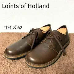 [美品]Loints of Holland レザーシューズ ブラウン サイズ42