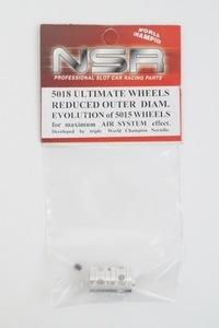 新品 NSR 1/32 ULTIMATE WHEELS REDUCED OUTER DIAM. EVOLUTION of 5015 アルミホイール 5018 スロットカー