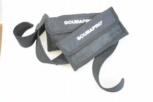 SCUBAPRO スキューバプロ ダイビング ウェイトベルト・ポケット［Belt-240926OH2］